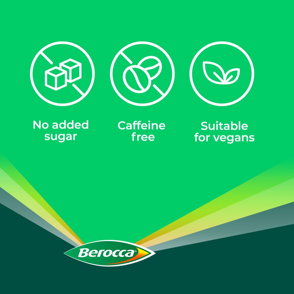 Berocca Effervescent Vitamin C Orange 30s | Helps Reduce Tiredness and Fatigue