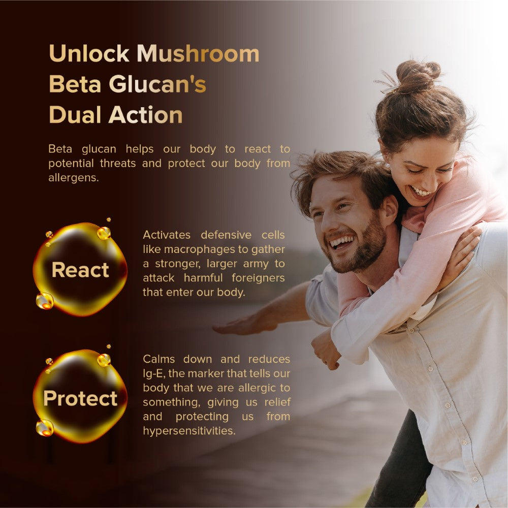 Promune MBG Mushroom Beta Glucan  500mg 60s | For Immune Health