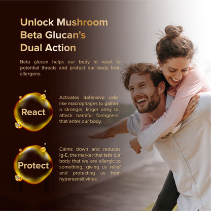 Promune MBG Mushroom Beta Glucan  500mg 60s | For Immune Health