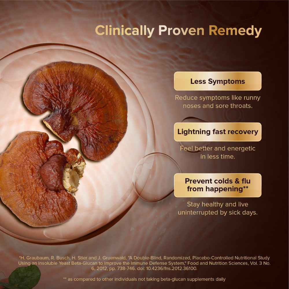 Promune MBG Mushroom Beta Glucan  500mg 60s | For Immune Health