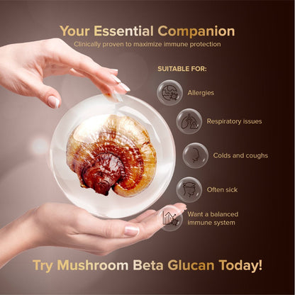 Promune MBG Mushroom Beta Glucan  500mg 60s | For Immune Health