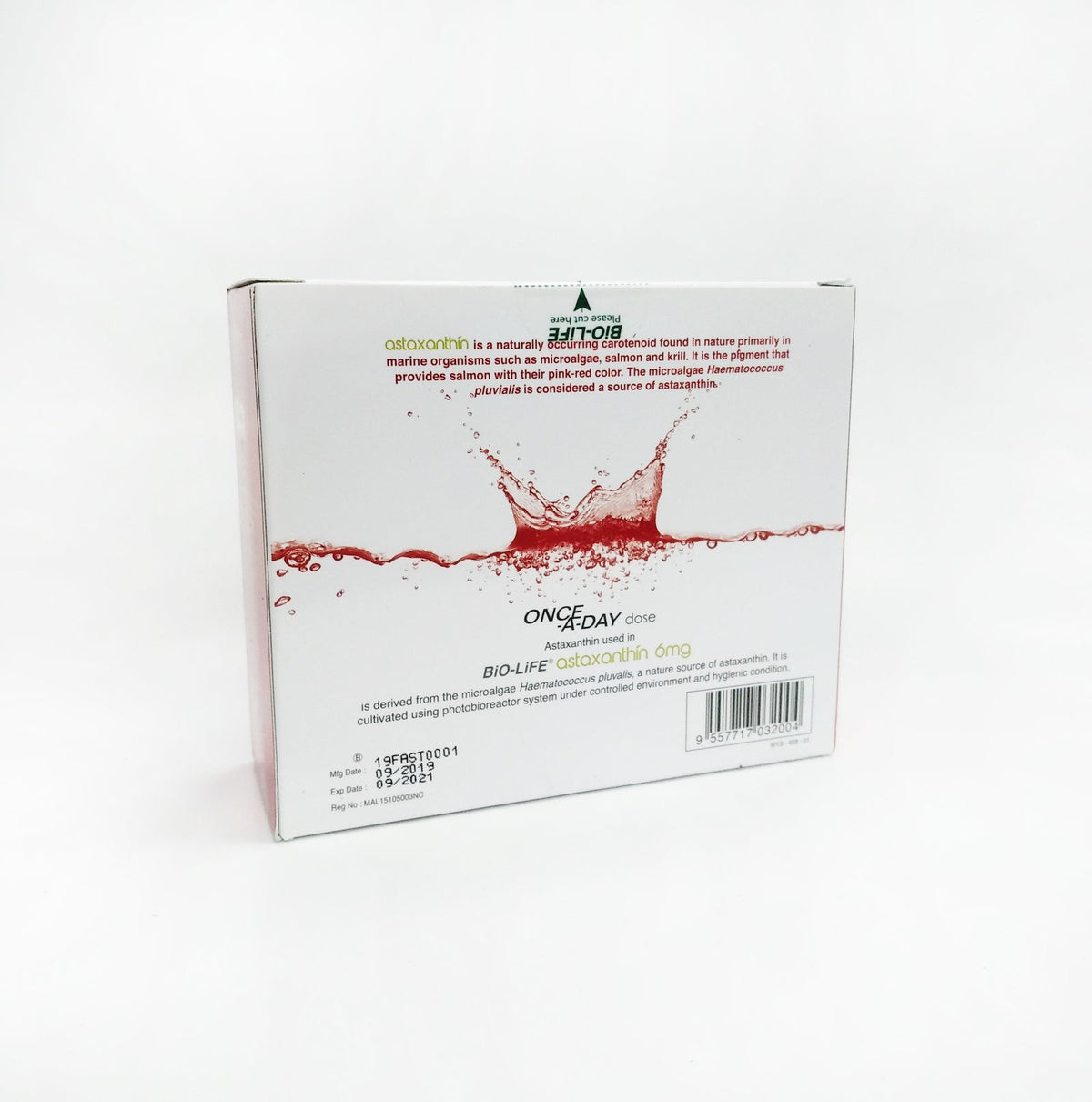 Bio-life Astaxanthin 6mg 30s | Skin Firming & Brightening