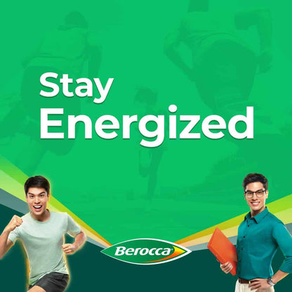 Berocca Performance Mango Effervescent Tablets with Vitamin C 30s | Helps Reduce Tiredness and Fatigue