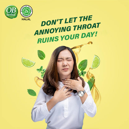 OB Herbal Syrup 100ml | For Cough And Sore Throat