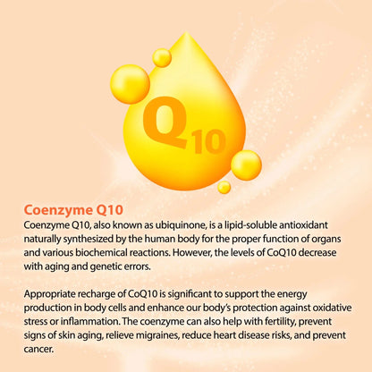 Nutrivo Premium Coenzyme Q10 Pumpkin Nutrition drink (Sugar Free) 500g | For Heart Health & Antioxidants