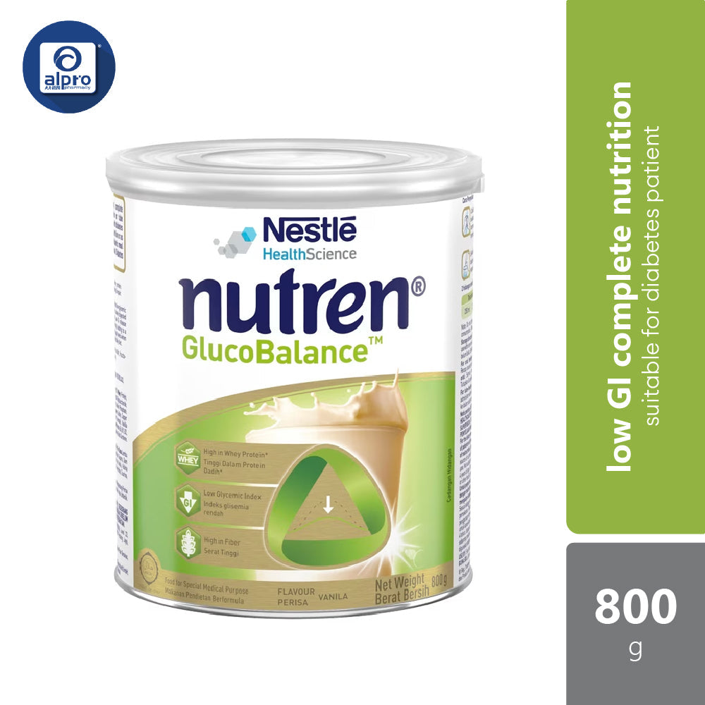 Nestle Nutren Glucobalance (Previously Known As Nutren Diabetik) 800g