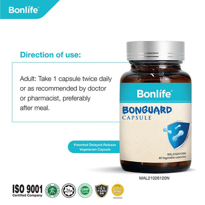 Bonlife Bonguard Probiotic & Prebiotic Capsule 60’s | Gastrointestinal Health