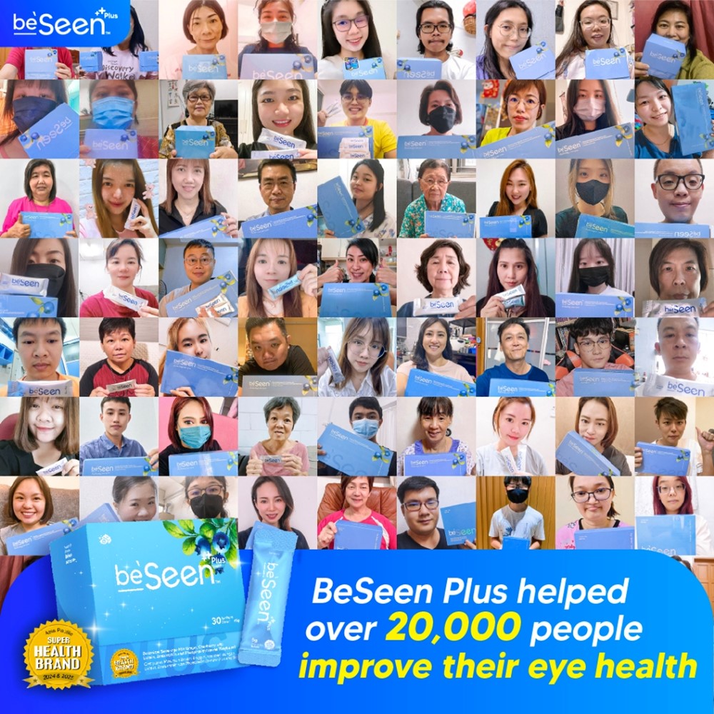Beseen Plus Eye-Brain Booster 15s| Improve Various Eye Conditions
