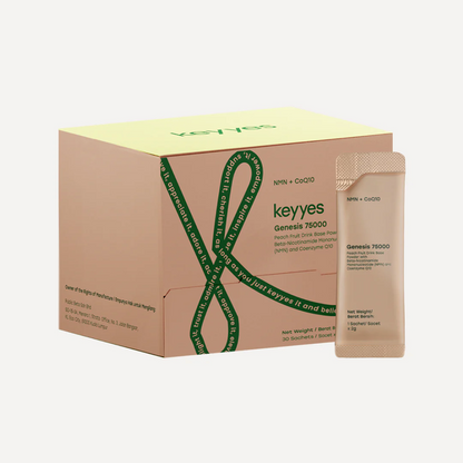 Keyyes Genesis 75000 NMN + CoQ10 (2g ×30s) | Anti-aging Supplement
