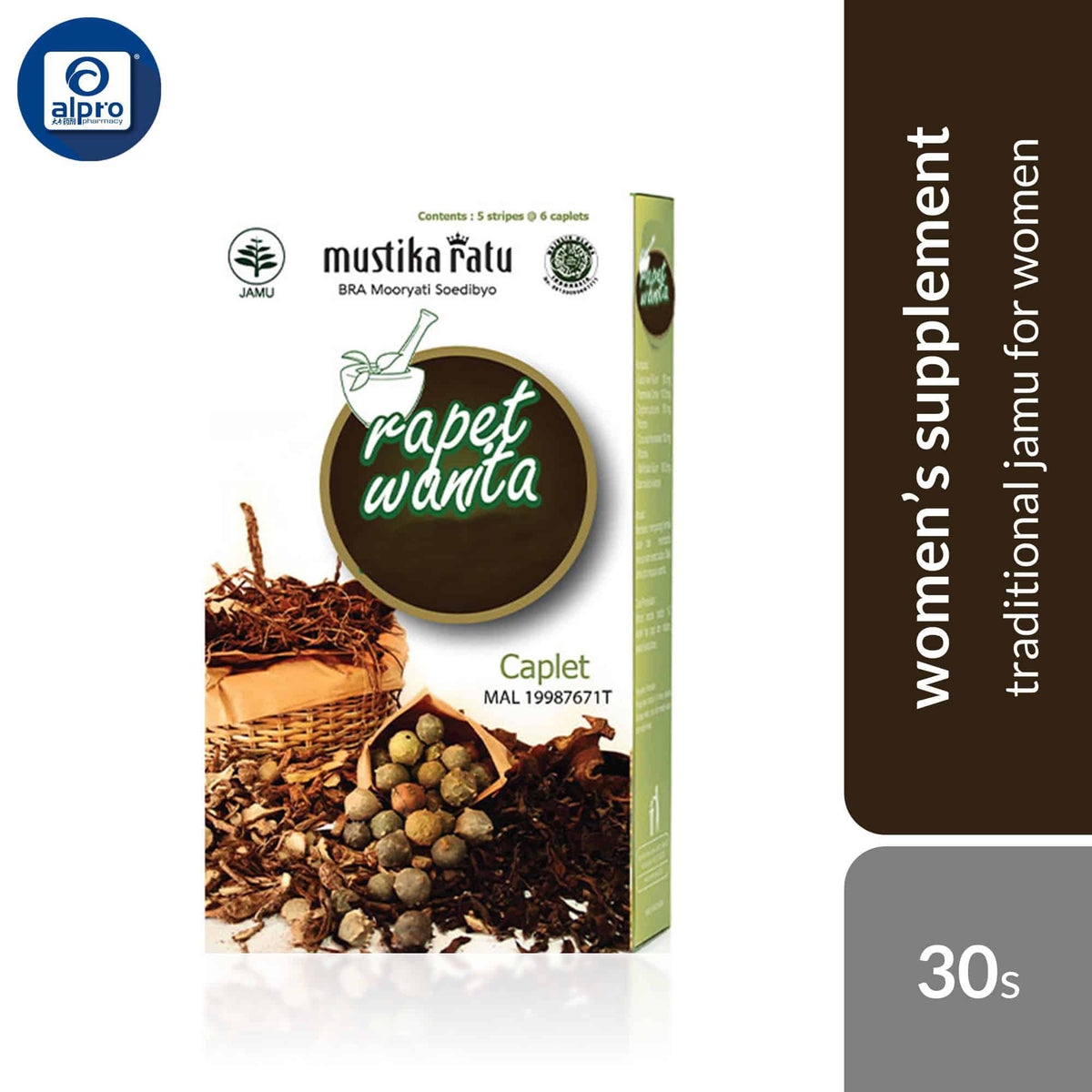 Mustika Ratu Kaplet Rapet Wanita 30s | Traditional Jamu for Women