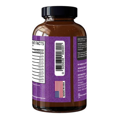Nano Singapore Digestive Enzymes Formula 60s | May Relief Stomach Discomfort