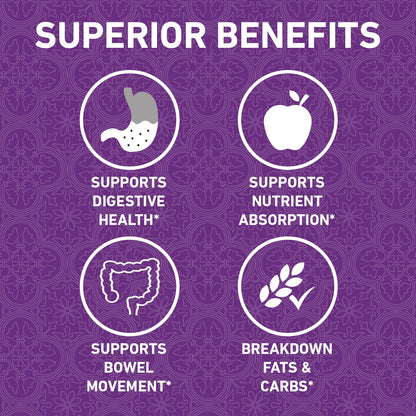 Nano Singapore Digestive Enzymes Formula 60s | May Relief Stomach Discomfort