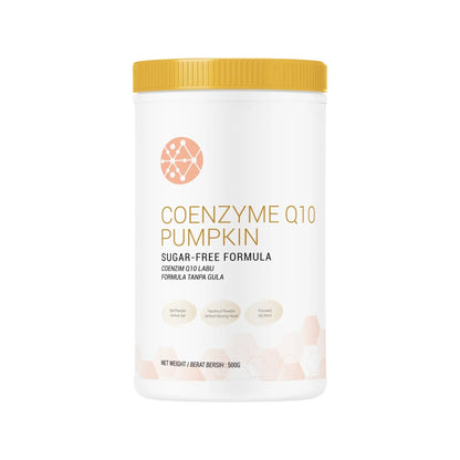 Nutrivo Premium Coenzyme Q10 Pumpkin Nutrition drink (Sugar Free) 500g | For Heart Health & Antioxidants