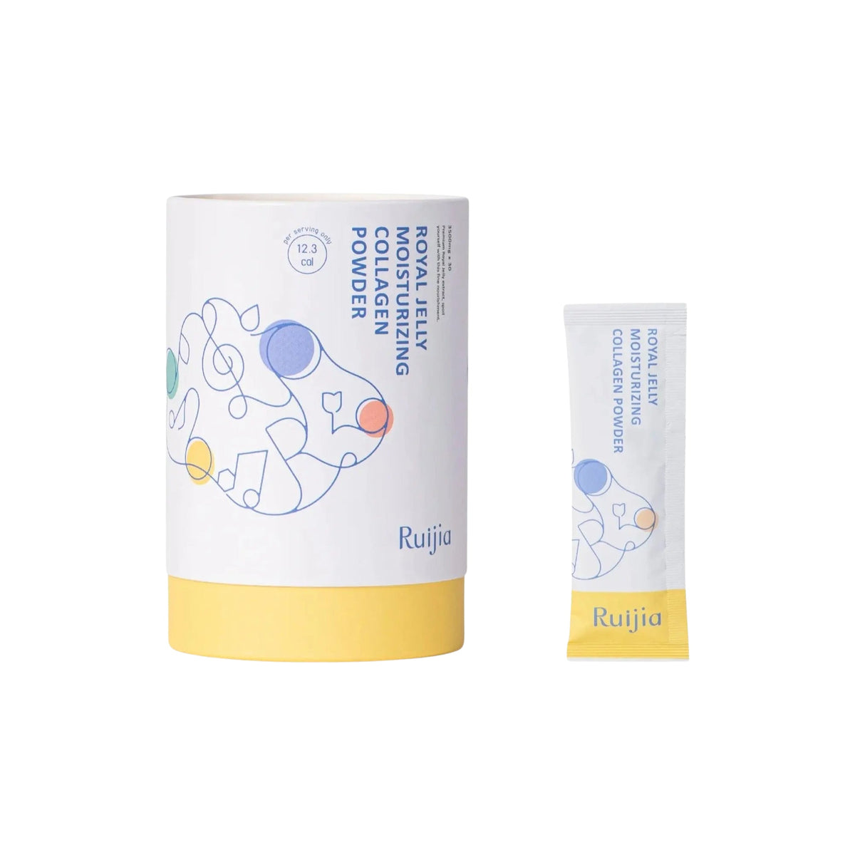 Ruijia Royal Jelly Moisturizing Coolagen Powder 30s | Relieve Menopausal Symptoms