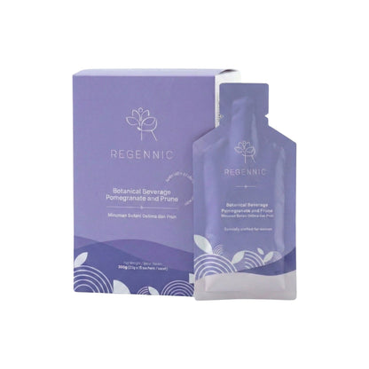 Regennic Botanical Beverage Pomegranate & Prune 15s | Helps Alleviate Menstrual Discomfort