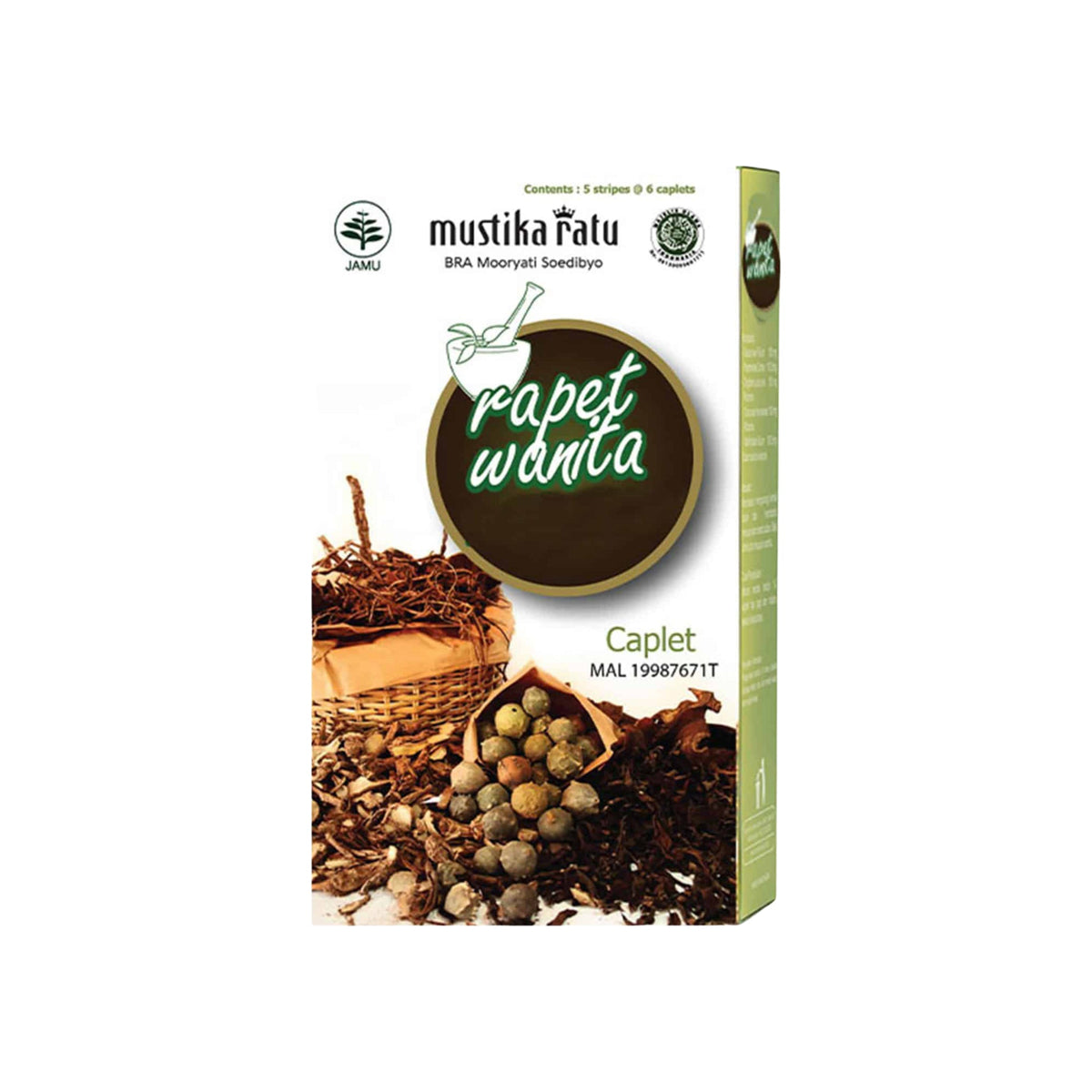 Mustika Ratu Kaplet Rapet Wanita 30s | Traditional Jamu for Women