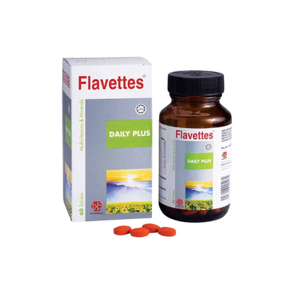Flavettes Daily Plus 60s | Strengthens Immune System