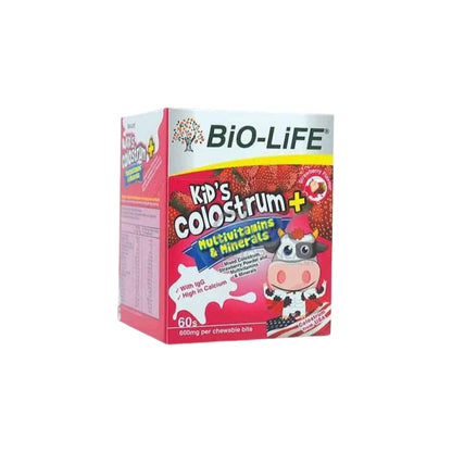 Bio-life Kids Colostrum + Multivitamins & Minerals 60s (Exp: 25/05/2025)